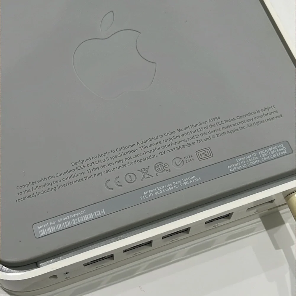Apple Aiport Extreme model A1354